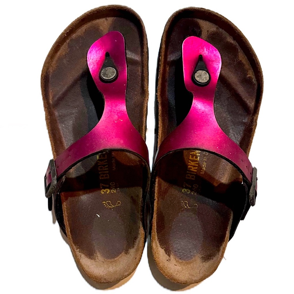 SOLD Birkenstock beautiful metallic color EUR 37